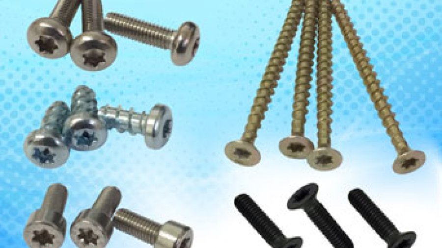 Challenge Europe announce ex-stock star/multi-splined (TORX) drive screws