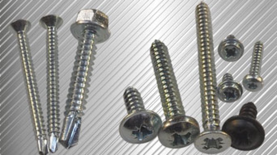 Self-drilling/self-tapping screws stocked in depth for metals and plastics at Challenge Europe